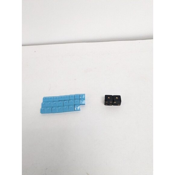 Monopoly Electronic Ultimate Banking 2015 Replacement Houses Buildings Dice 2 - Picture 1 of 3